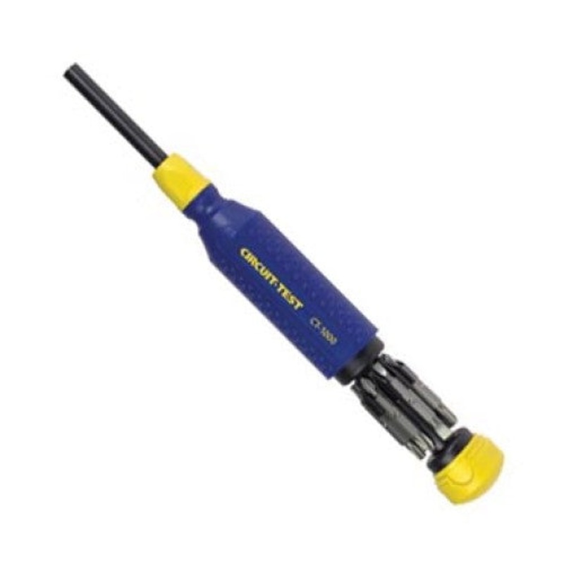 CT-1000 – SCREWDRIVER MULTIBIT 15 IN 1 PHILIP ROBERTSON STAR SLOT HEX