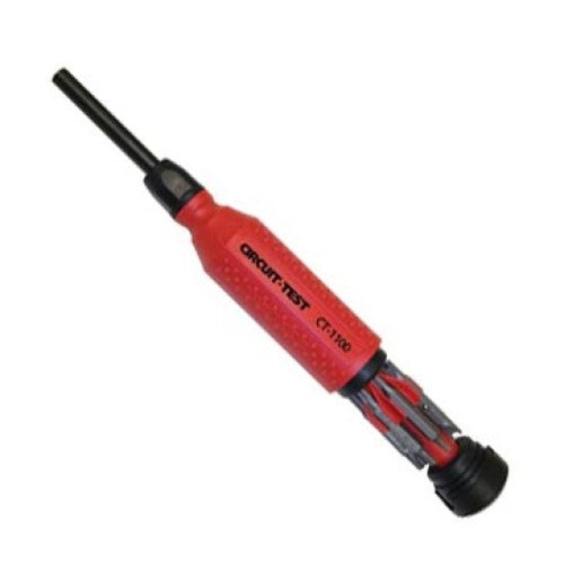 CT-1100 – SCREWDRIVER MULTIBIT TAMPERPROOF 15IN1 SECURITY STAR HEX BI-PIN