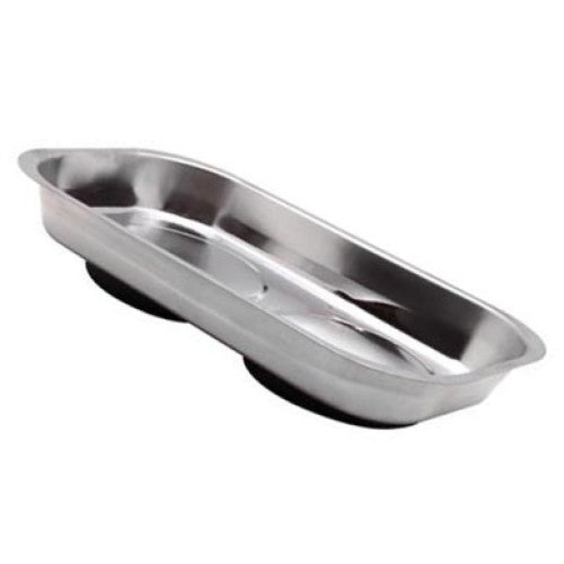 HPUT3 – MAGNETIC TRAY STEEL FINISH RUBBER ON BOTTOM SURFACE