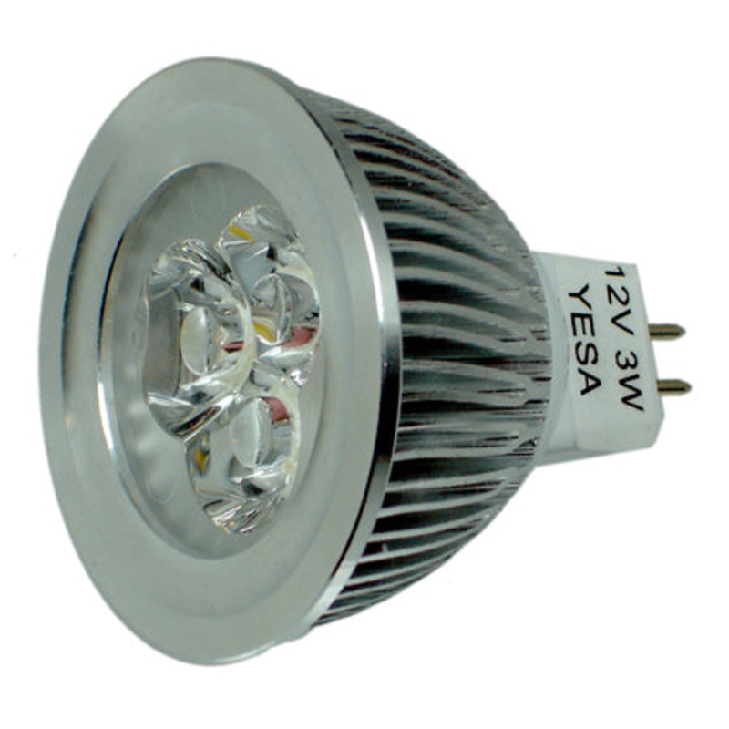 MR1L6-3W – BULB LED MR16 GU5.3 WARM WHITE 3W 12V REPLACES 35W
