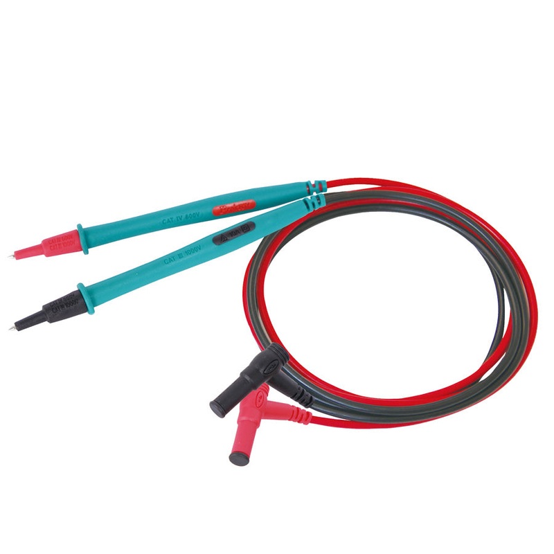 MT-9906 – TEST LEAD MULTI METER BLK/RED 5 INCH CATIII 1000V
