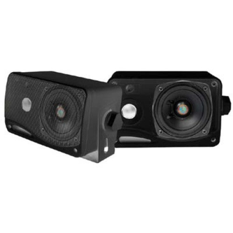 PLMR24B – SPEAKER MARINE 200W 4R BLK WEATHERPROOF 5.25X3.75X3.75INCH (2 pcs/pkg)