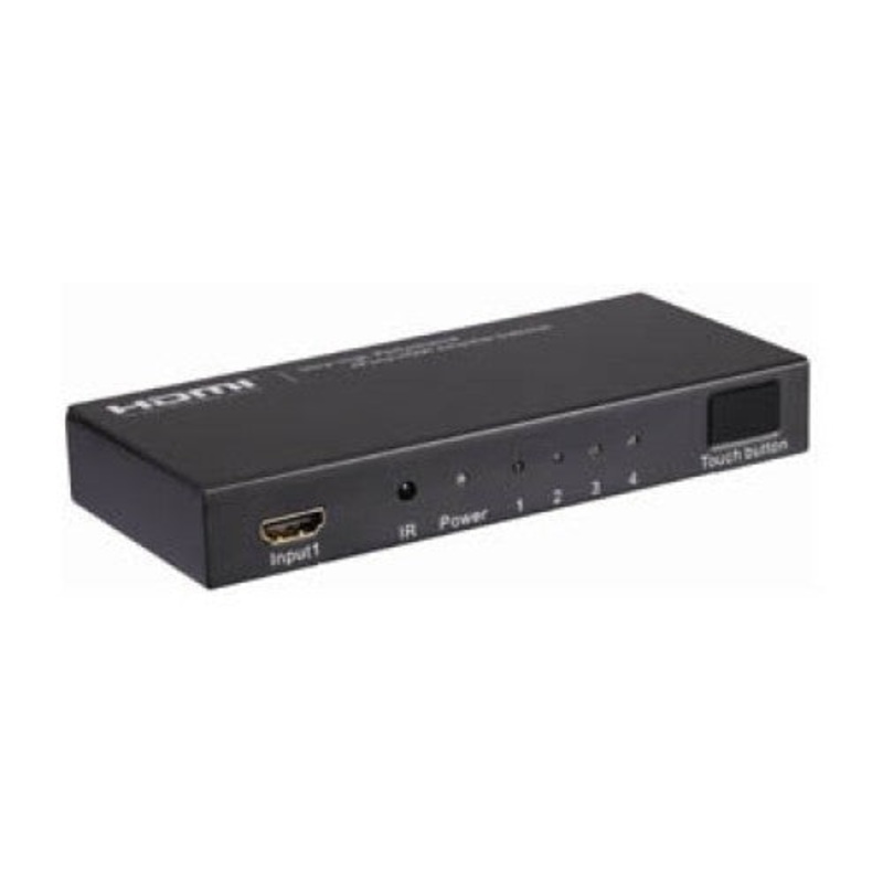 PRO2096-4 – HDMI SWITCH BOX 4WAY W/REMOTE 4 INPUT 1 OUTPUT