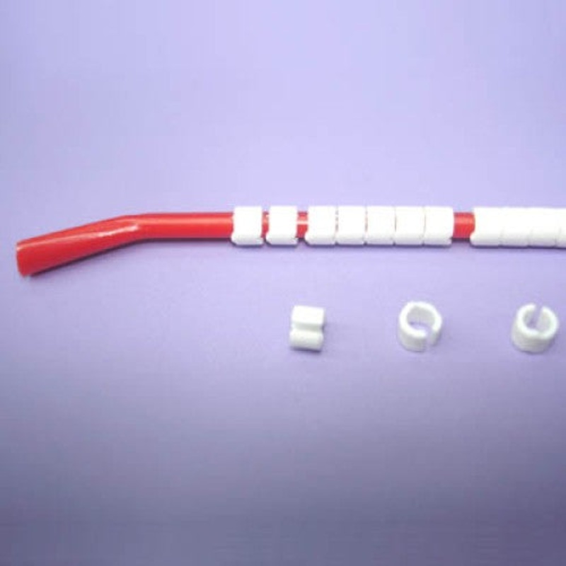 S6-BLANK – WIRE MARKER SNAP ON 18-16AWG RED LEGEND BLANK (30 pcs/pkg)
