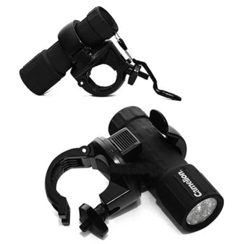 S761-3R03P-DB – FLASHLIGHT WHITE SAFETY 9LED 3 AAA BATTERIES BICYCLE LIGHT