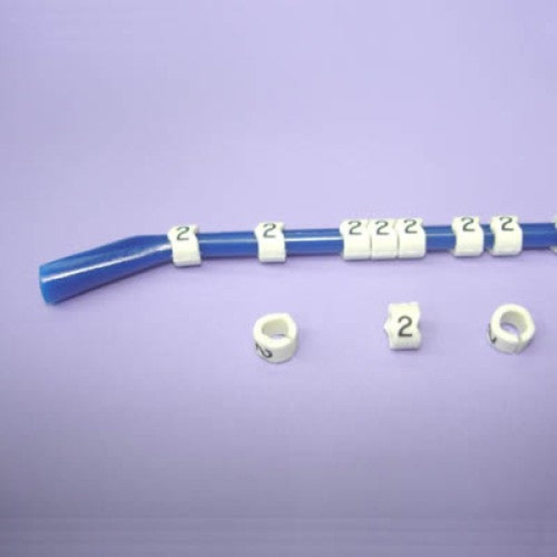 S9-2 – WIRE MARKER SNAP ON 16-14AWG BLU LEGEND 2 (30 pcs/pkg)