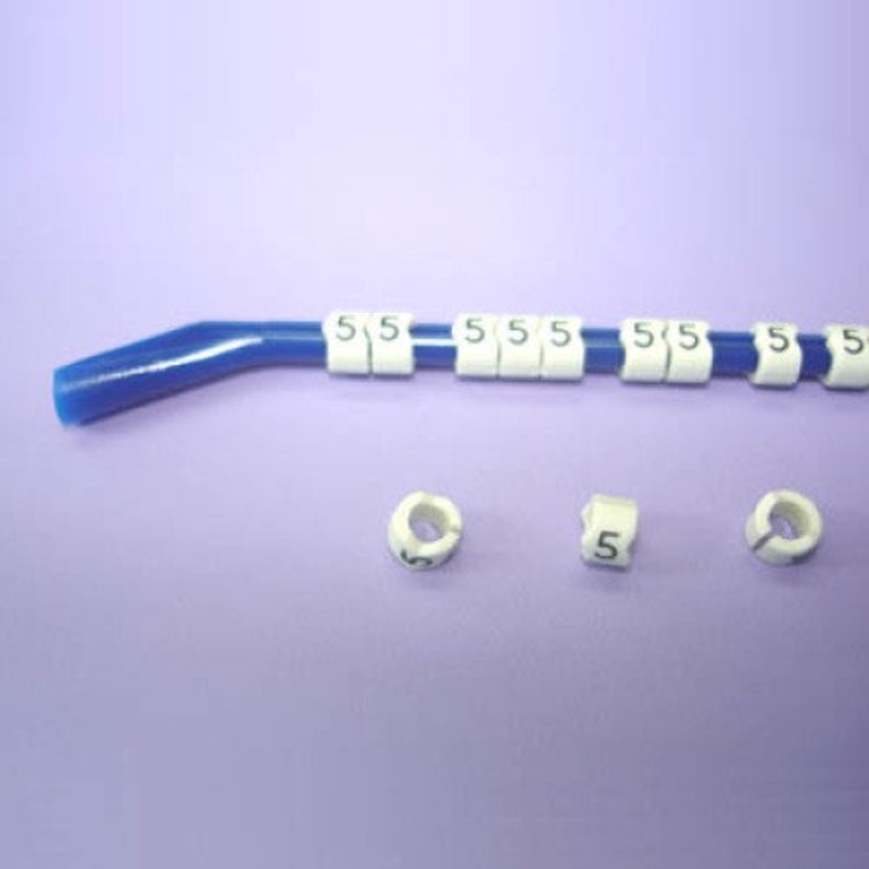 S9-5 – WIRE MARKER SNAP ON 16-14AWG BLU LEGEND 5 (30 pcs/pkg)