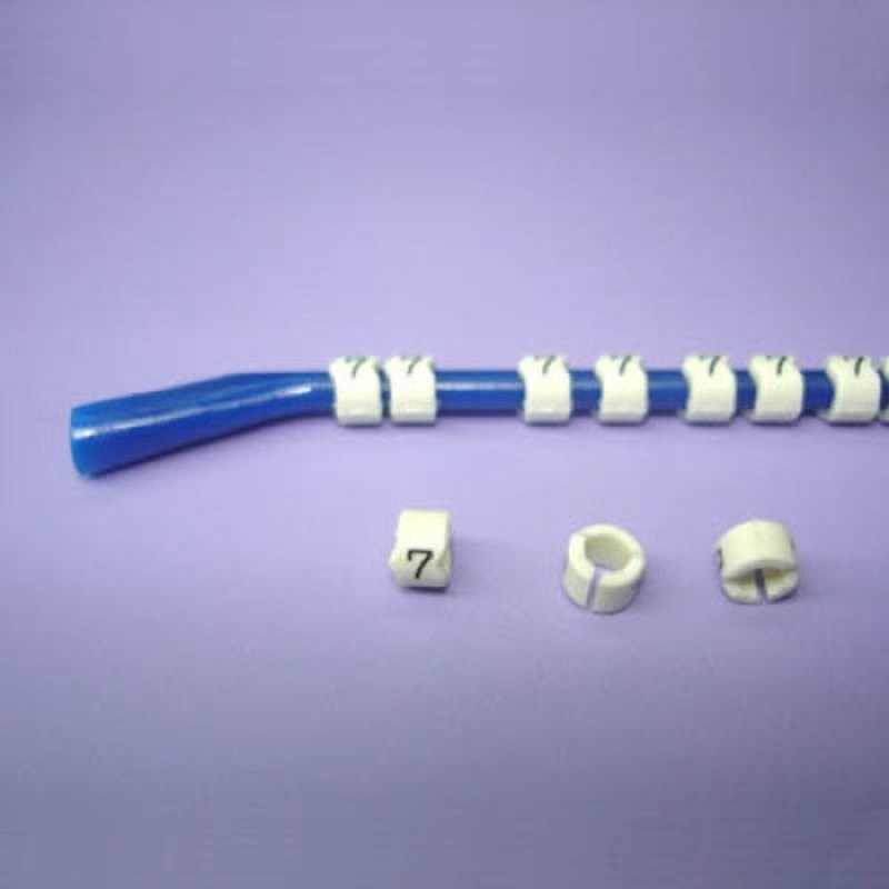 S9-7 – WIRE MARKER SNAP ON 16-14AWG BLU LEGEND 7 (30 pcs/pkg)