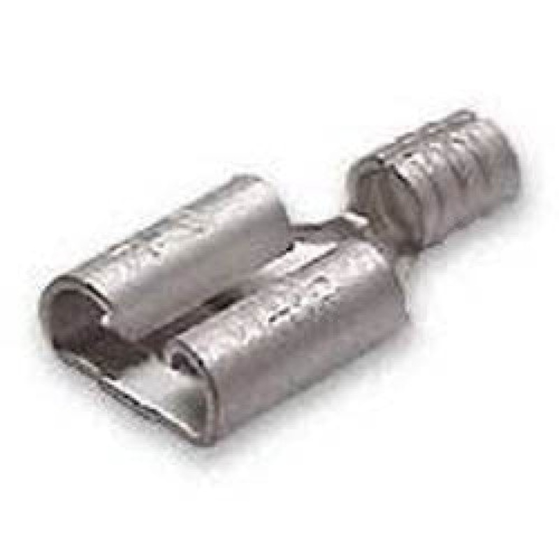 10-245F – QUICK CONN FEM UNINS 0.250IN 12-10AWG 6.35X0.8MM (100 pcs/pkg)