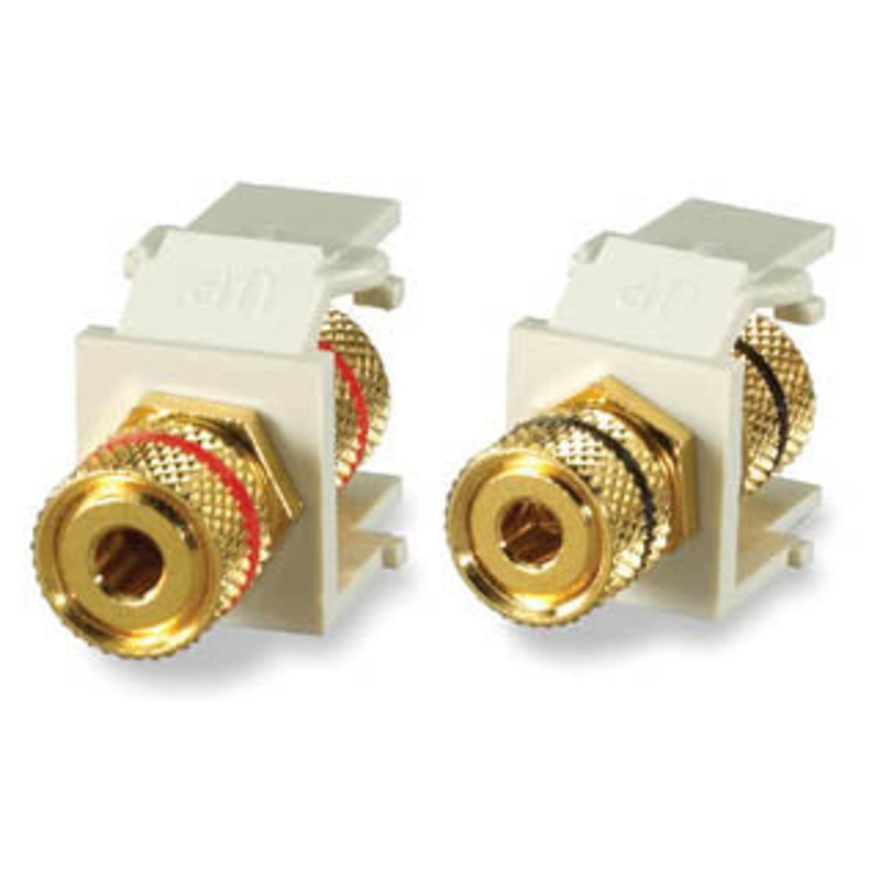 2782098 – KEYSTONE COUPLER BINDING POST RED/BLK GOLD SCREW (2 pcs/pkg)