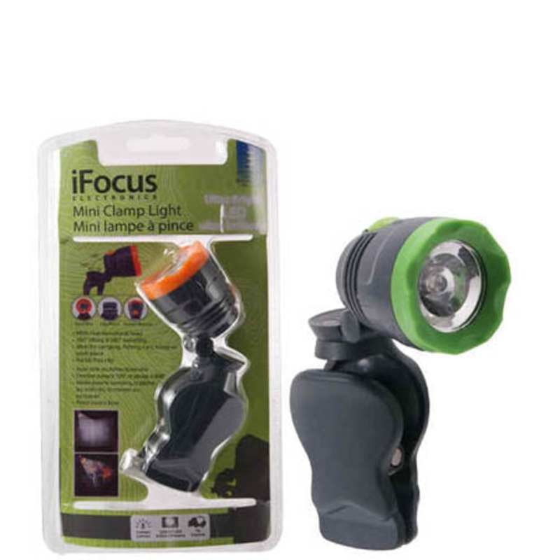 86614 – WORKLIGHT CLIP-ON W/LED WHITE ASSORTED COLOUR