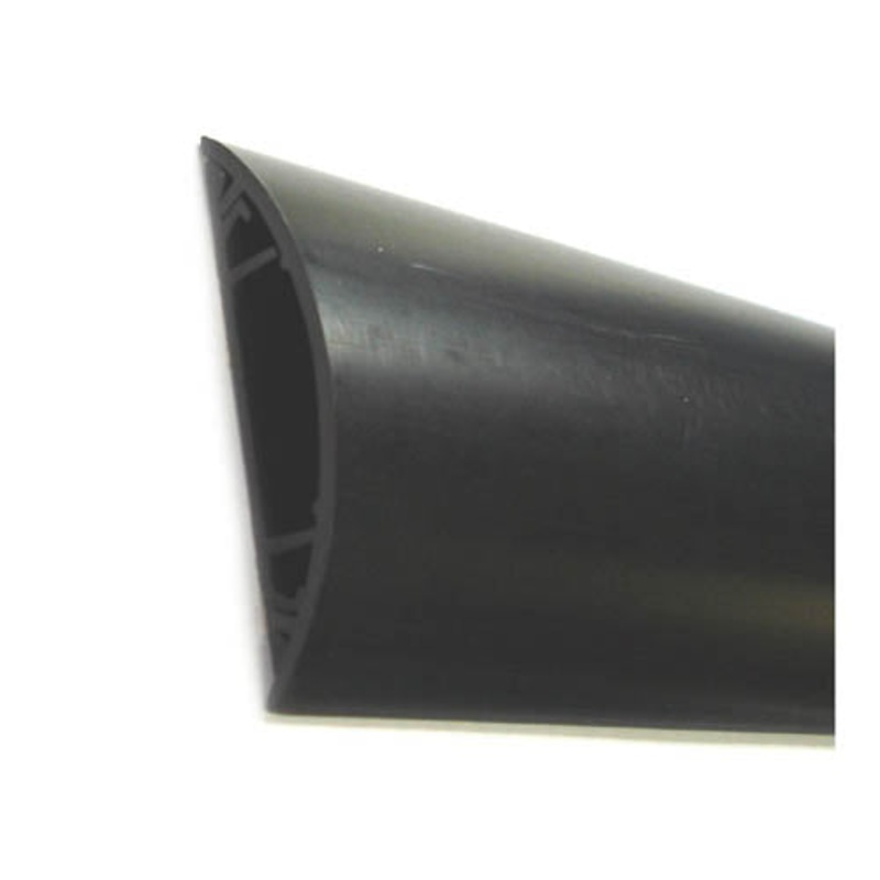 9551 – FLOOR CORD COVER 2.5INX36IN BLK W/TAPE CHANNEL SIZE 1IN(W)X0.4IN