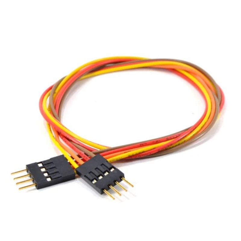 CONCG-045411 – JUMPER WIRE MALE/MALE 4P 1.5IN 24AWG ASSORTED COLOR 0.1IN PITCH