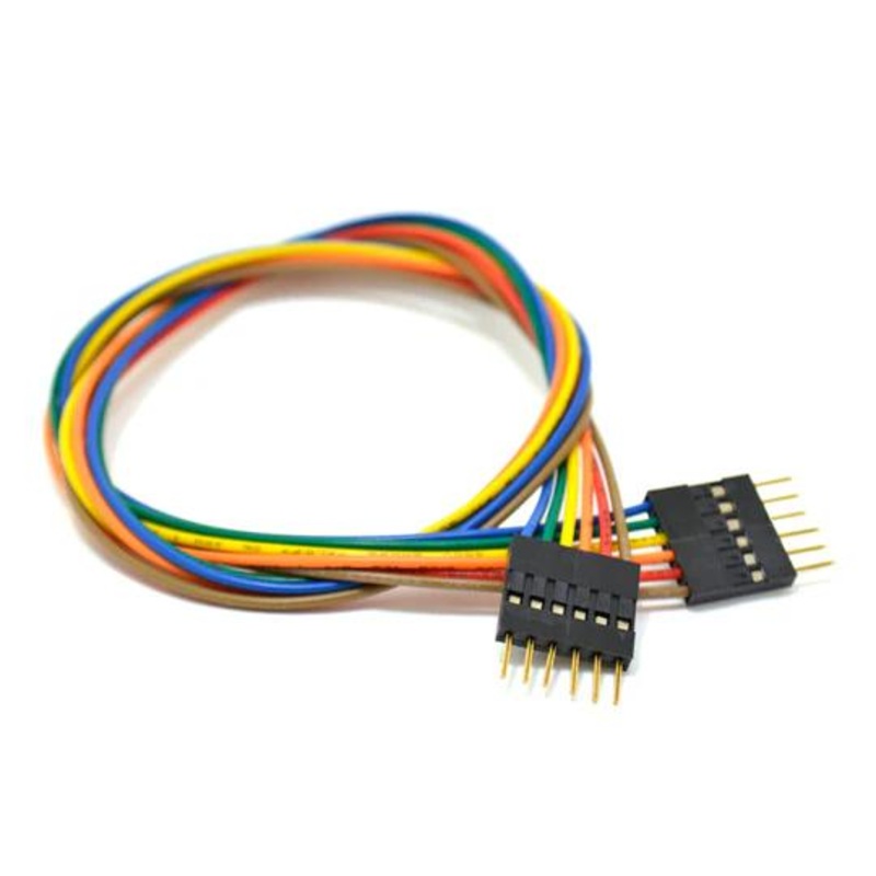 CONCG-045611 – JUMPER WIRE MALE/MALE 6P 1.5IN 24AWG ASSORTED COLOR 0.1IN PITCH
