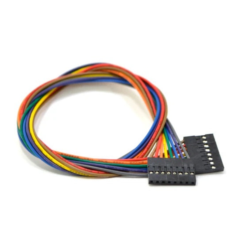 CONCG-045800 – JUMPER WIRE FEM/FEM 8P 1.5IN 24AWG ASSORTED COLOR 0.1IN PITCH