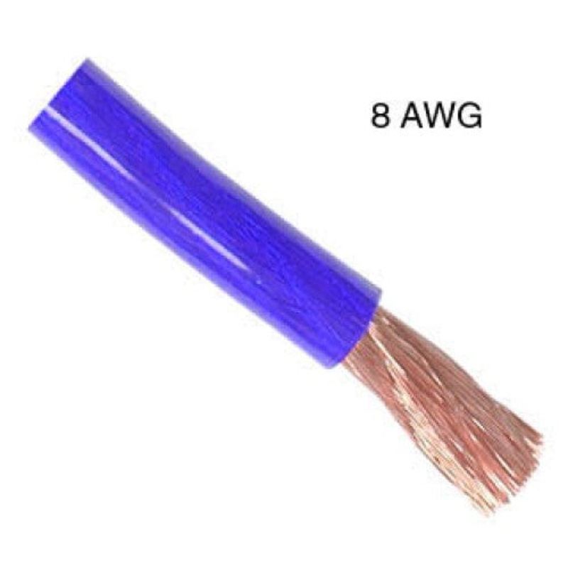 CPW08100BLUE – POWER CABLE 8AWG BLUE 10FT