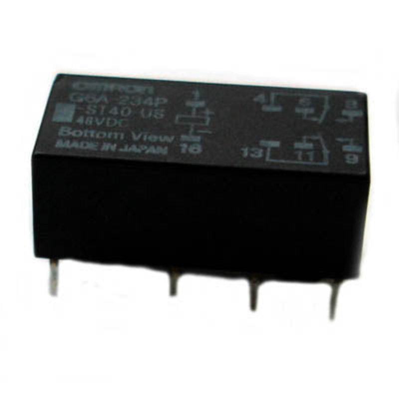 G6A-234P-ST40-US-DC48 – RELAY DC 48V 2P2T 1A 8P PCMT 1A/125VAC/30VDC