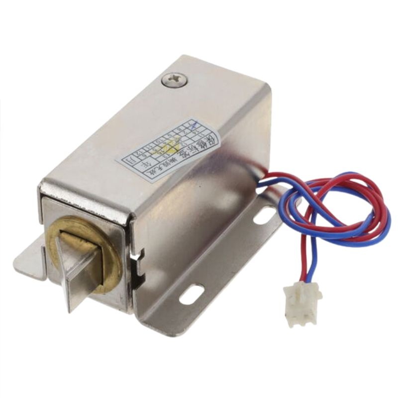 USOLE-001512 – SOLENOID PULL 12VDC 650MA CHMT 11.4MM LOCK STYLE CLOSED FRAME