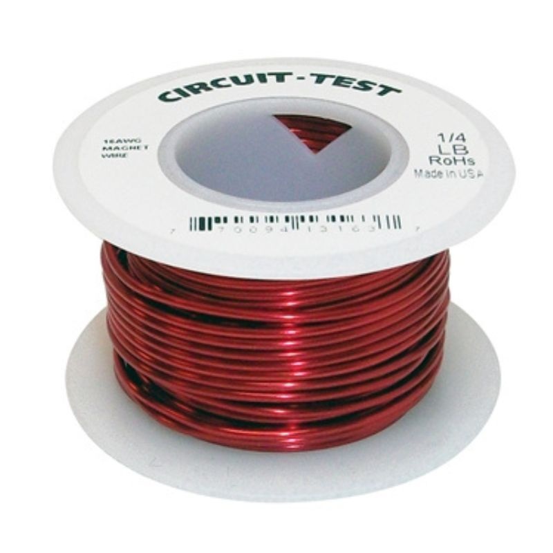 10-MAG18-025 – MAGNET WIRE 18AWG 1.06MM 113GR 50FT APPROX.