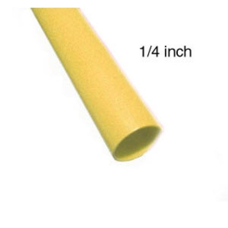 303903 – TUBING HST 1/4INX3IN DW YELLOW ADHESIVE (3 pcs/pkg)