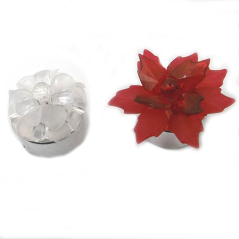 41372 – LED TEA LIGHT ASSORTED COULOUR AND SHAPE (4 pcs/pkg)