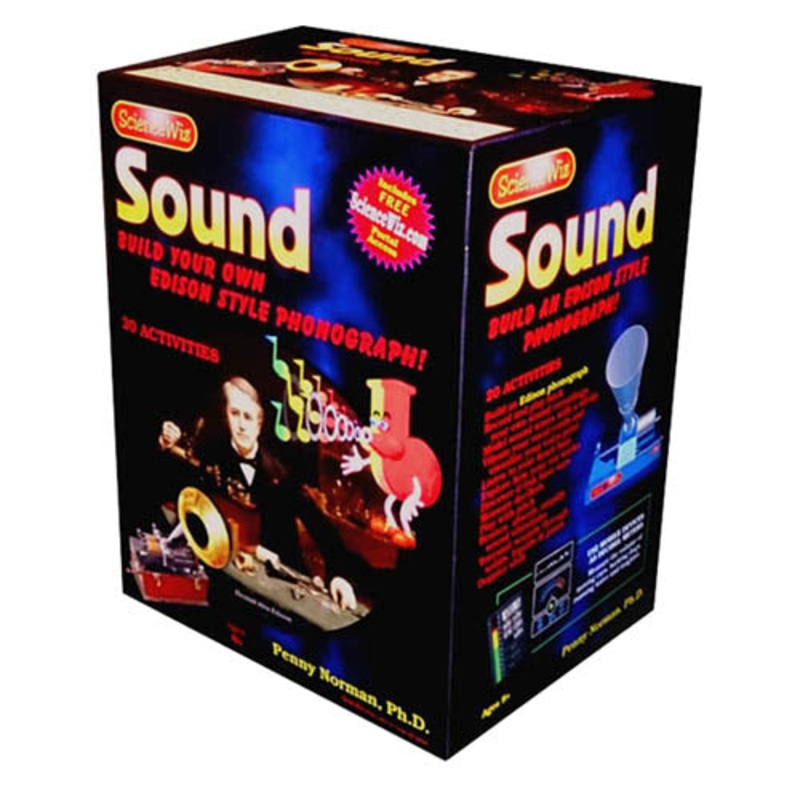 7807 – SCIENCEWIZ SOUND KIT-BUILD PLAY AND RECORD SOUND VIBRATIONS