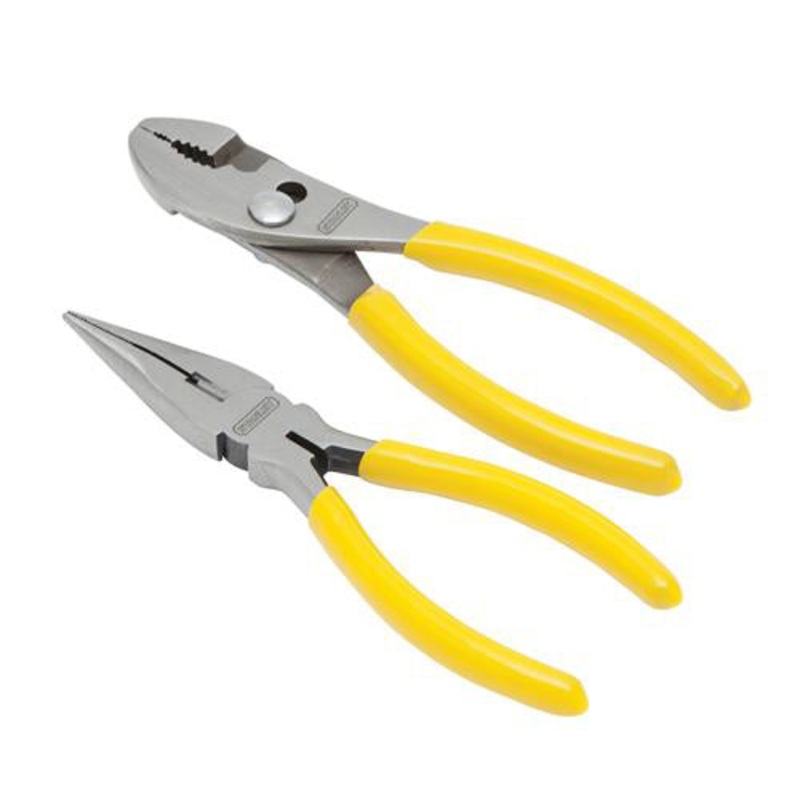 84-212 – PLIERS SET 6IN LONG NOSE AND SLIP JOINT 2PCS/SET