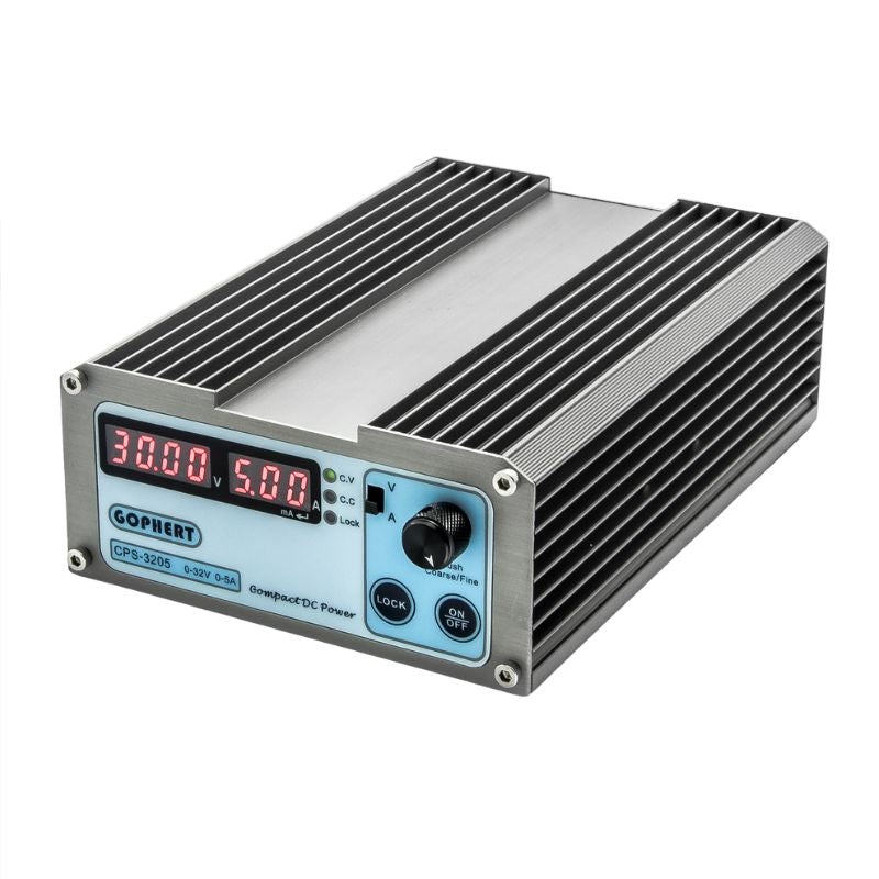 CPS-3205 – PSU SW 0-32VDC 0-5A BENCHTOP IP:115/230VAC DIGITAL DISPLAY