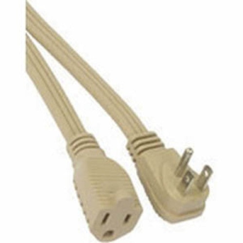 E-40012 – EXTENSION CORD 3/14 12FT SPT-3 RA PLUG 15A/125V 1875W BRN FLAT