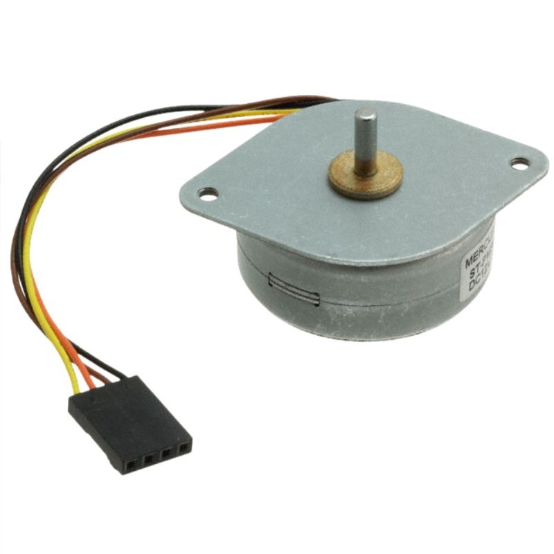 ST-PM35-15-11C – STEPPER MOTOR 12VDC 400MA DIA 3MM 0.1KG-CM 7.5DEG W/SIP SOCKET