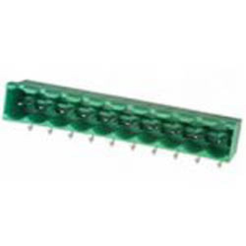 13-2810 – TERM BLOCK 10P PCRA HDR SKT 5.08 MM 15A/300V W-8.3MM CLOSED SIDE