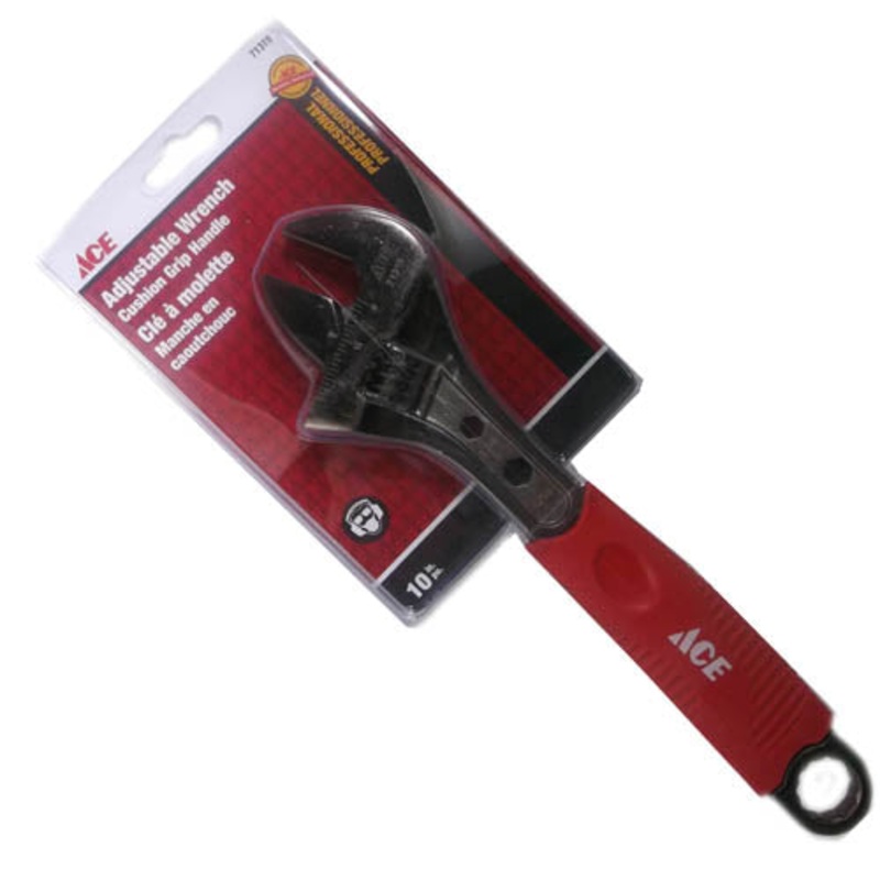 71319 – WRENCH ADJUSTABLE 10IN MAX 1.25IN WIDE JAW CUSHION GRIP