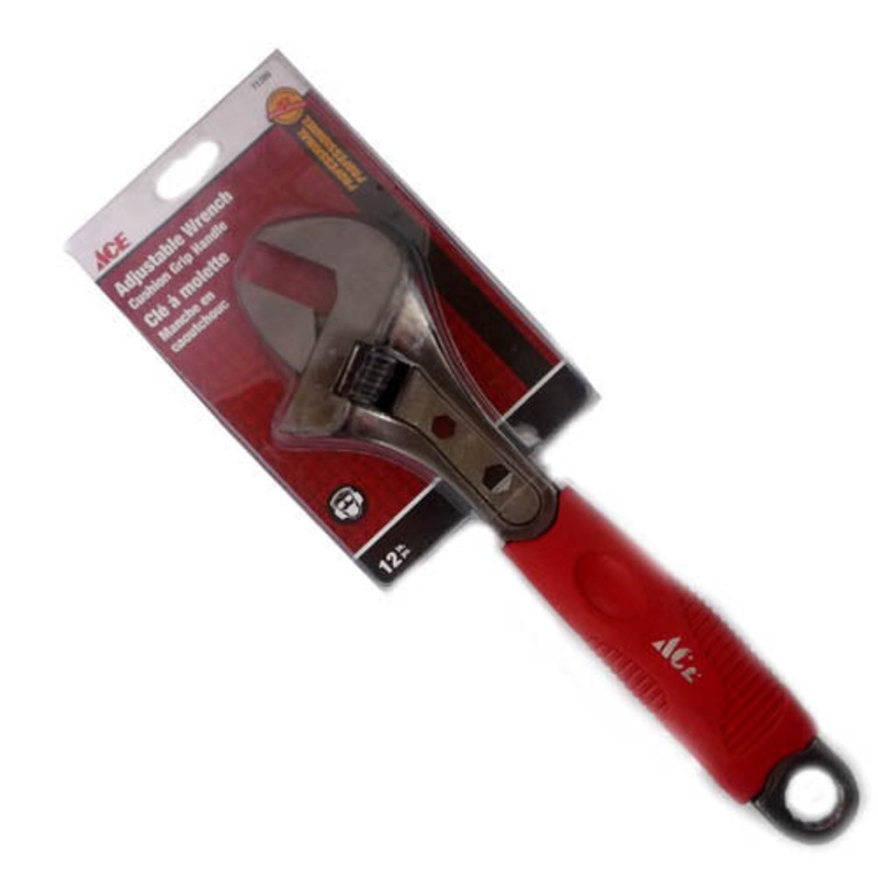 71320 – WRENCH ADJUSTABLE 12IN MAX 1.5IN WIDE JAW CUSHION GRIP HANDLE