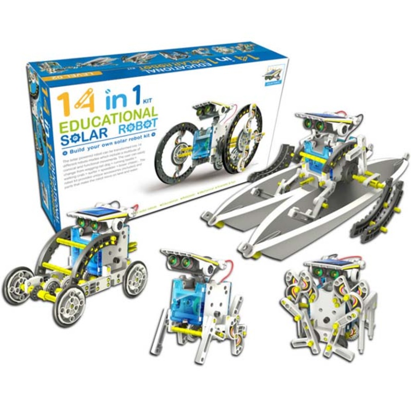 CIC21-615 – SOLAR ROBOT KIT 14 IN 1