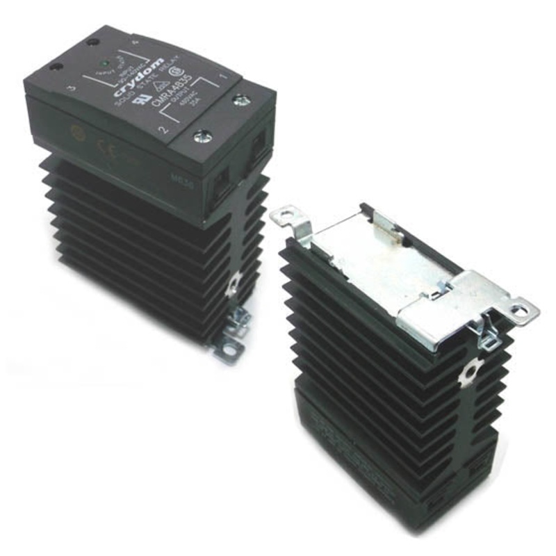 CMRA4835 – RELAY SSAC 90-140V 35A/48-530VAC DIN RAIL HEATSINK MT
