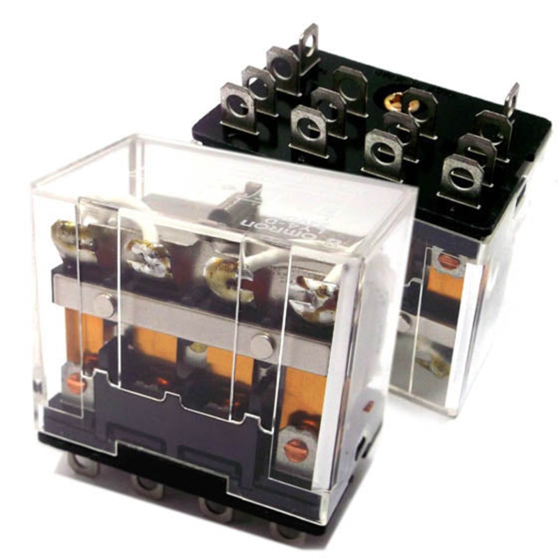 LY4F-AC24 – RELAY AC 24V 10A 4P2T 14P PLUGIN 10A/240VAC/28VDC