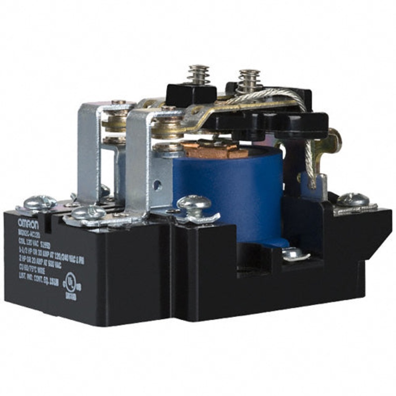 MGN2C-AC24 – RELAY AC 24V 2P2T 30A SQUARE 30A/120VAC/240VAC 20A/600VAC