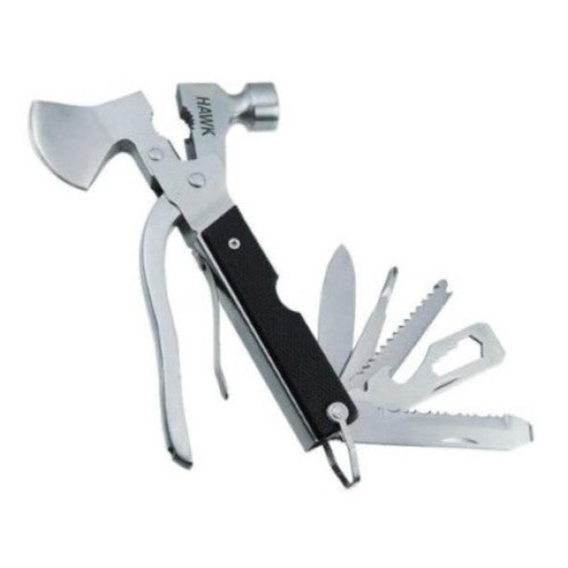TP1088YX – HAMMER 20MM DIA MULTI FUNCTION FOLDING POCKET TOOL