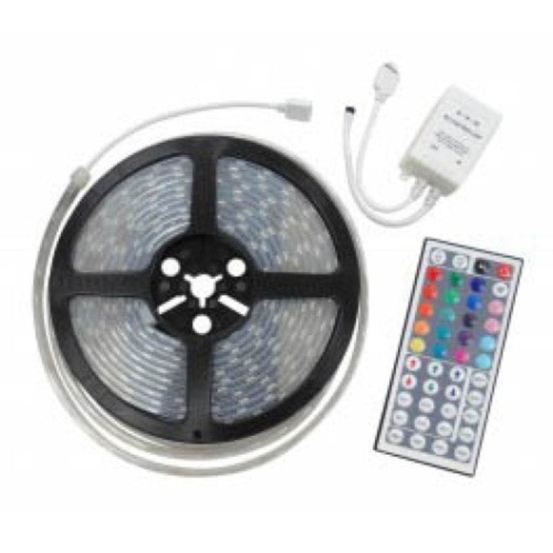 YESA5050-RGBW – LED FLEXIBLE STRIP 7 COLOURS 12V 5M IP67