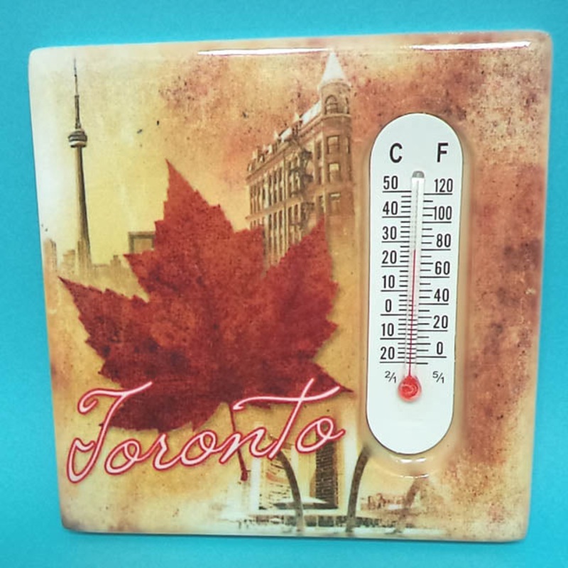 01041 – TORONTO SOUVENIR THERMOMETER 3X3