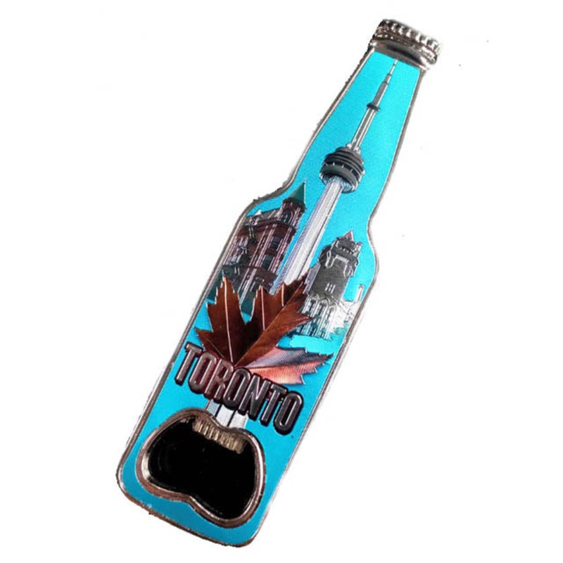 1017 – TORONTO SOUVENIR BOTTLE OPENER WITH MAGNET