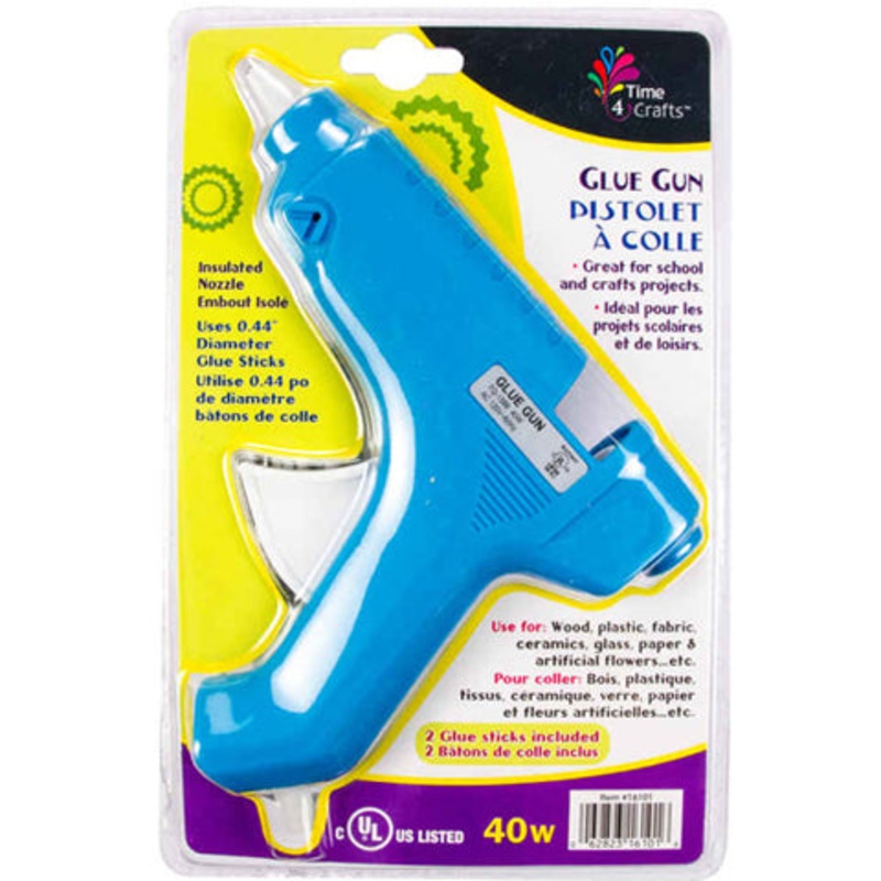 16101 – GLUE GUN WITH 2 GLUE STICKS 0.44IN 40WATTS