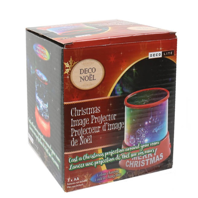 36292 – CHRISTMAS IMAGE PROJECTOR LIGHT NEED 3XAA BATTERIES NOT INCLUDE