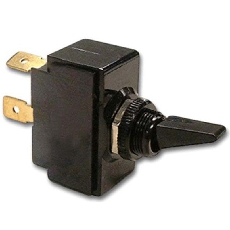 6GA5B-D-4B-B – TOGGLE SWITCH MOM 1P1T 15A (ON)- OFF 15A/125VAC THR PLASTIC HANDL