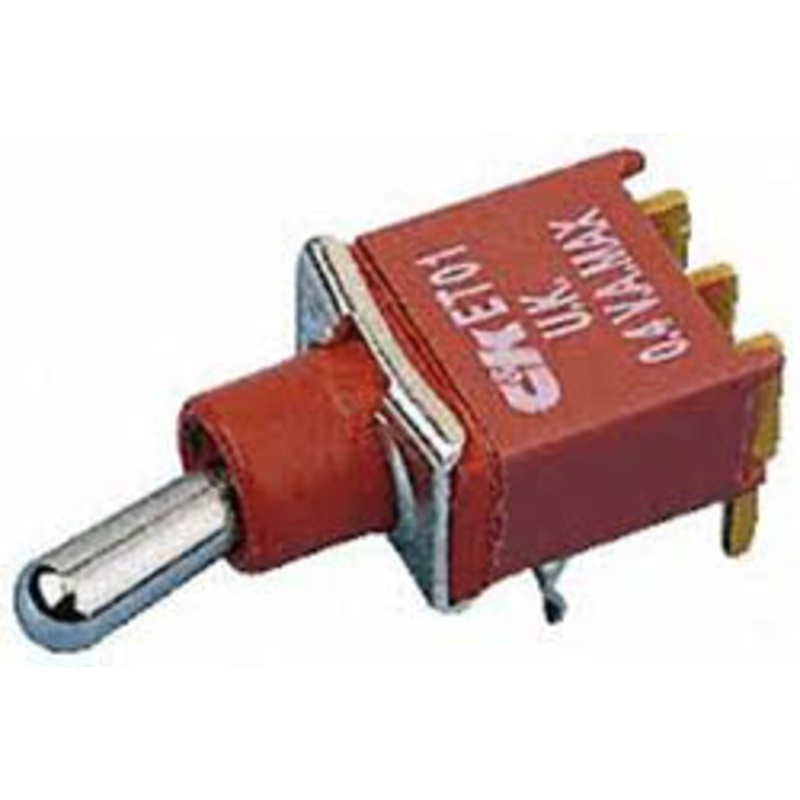 ET01MD1ABE – TOGGLE SWITCH 1P2T 20MA ON-NONE- ON 20V UNTH PCRA 5MM HOLE
