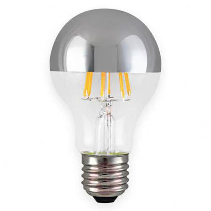 QLEDG25-4.5WFDM-WW – BULB LED G25 E26 WARM WHITE 4.5W DIMMABLE CHROME TOP 120V