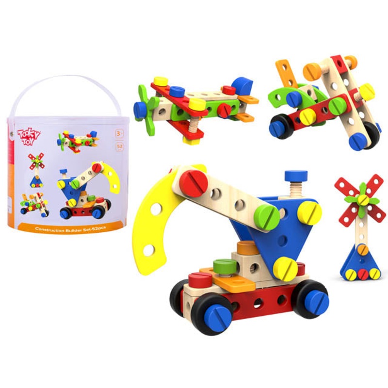 TKF012 – CONSTRUCTION BUILDER SET 52PCS/SET