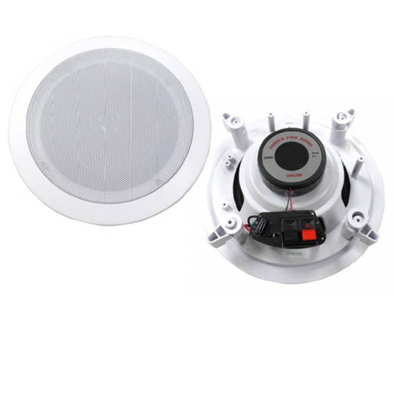 YW-6200 – SPEAKER CEILING MOUNT 8R 200W MAX 6.5IN 2WAY