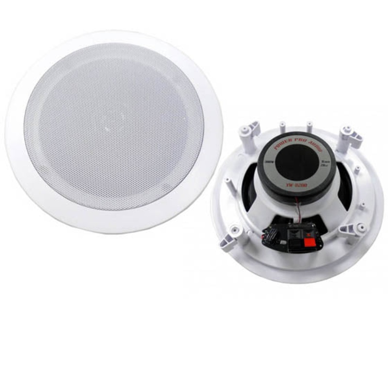 YW-8200 – SPEAKER CEILING MOUNT 8R 300W MAX 8IN 2WAY