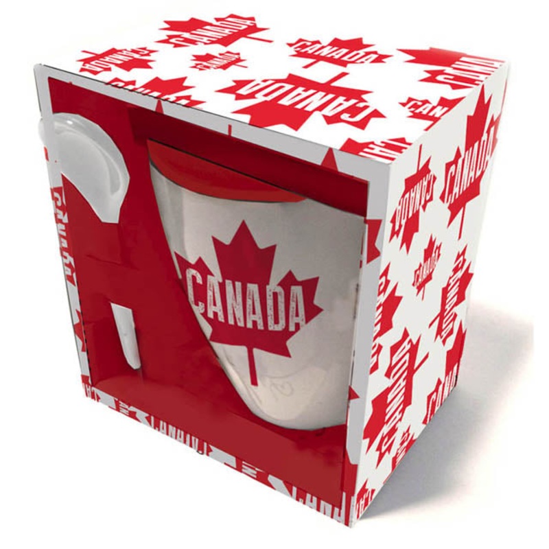 00619 – CANADA MUG W/SPOON